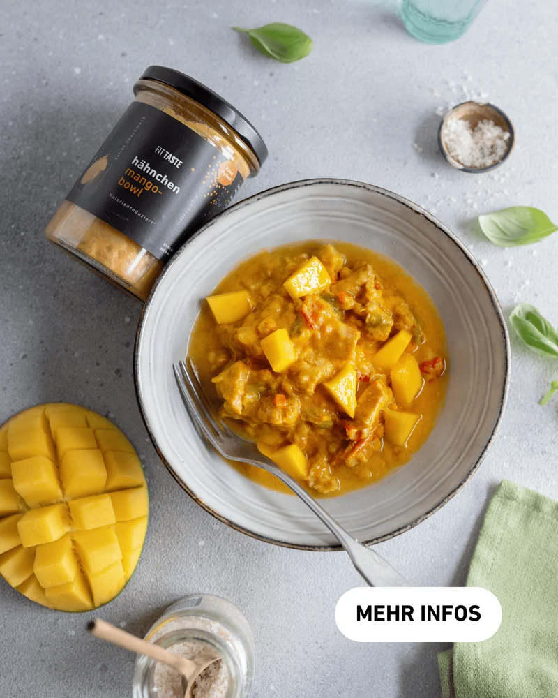 hähnchen mango bowl